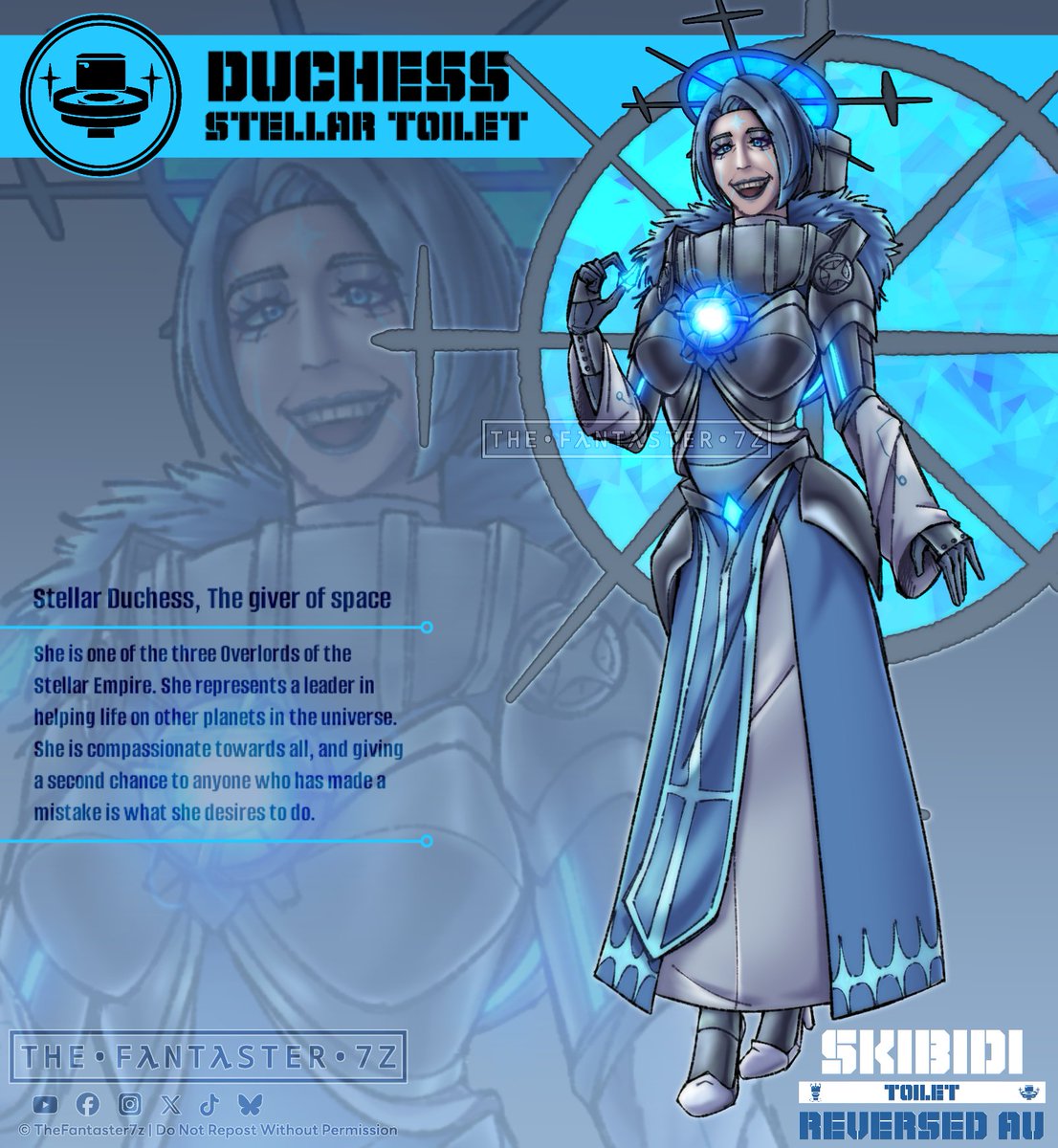 TheFantaster7z's tweet photo. Meet Stellar Duchess✨
(Astro Duchess in reversed)

#thefantaster7z #SKIBIDITOILET #STreveredAu https://t.co/EY3LxoH4m2