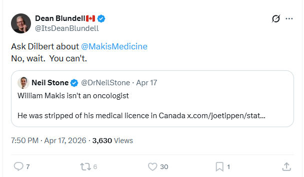 William Makis tweet media