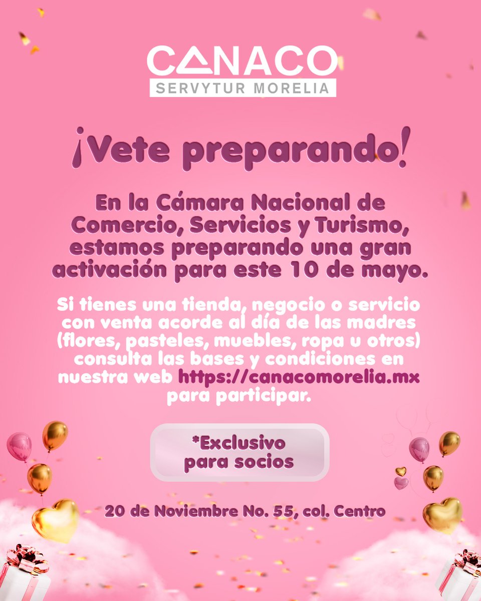 CANACO Morelia tweet media