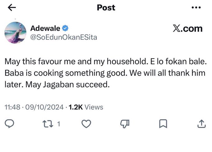 Ọmọọba Adélẹyẹ ToluCHUKWU 🤴 👑 tweet media