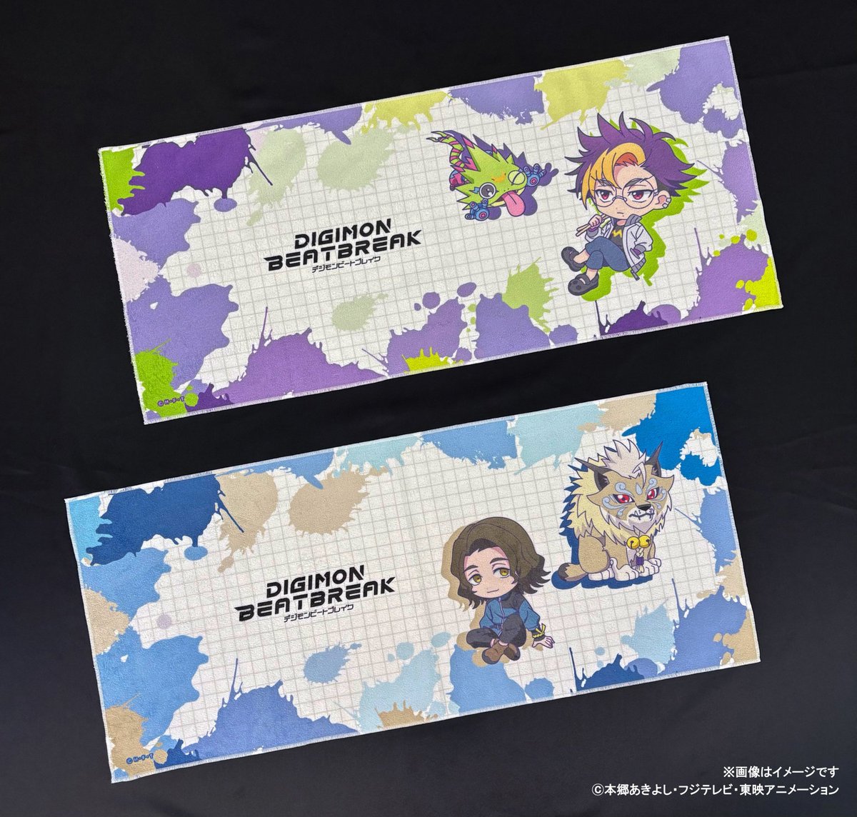 Digimon_Freaks's tweet image. Nuevos productos de Digimon Beat Break.

Entre ellos: bolso de mano, estuche, soporte acrílico y toallas.

#Digimon #BEATBREAK