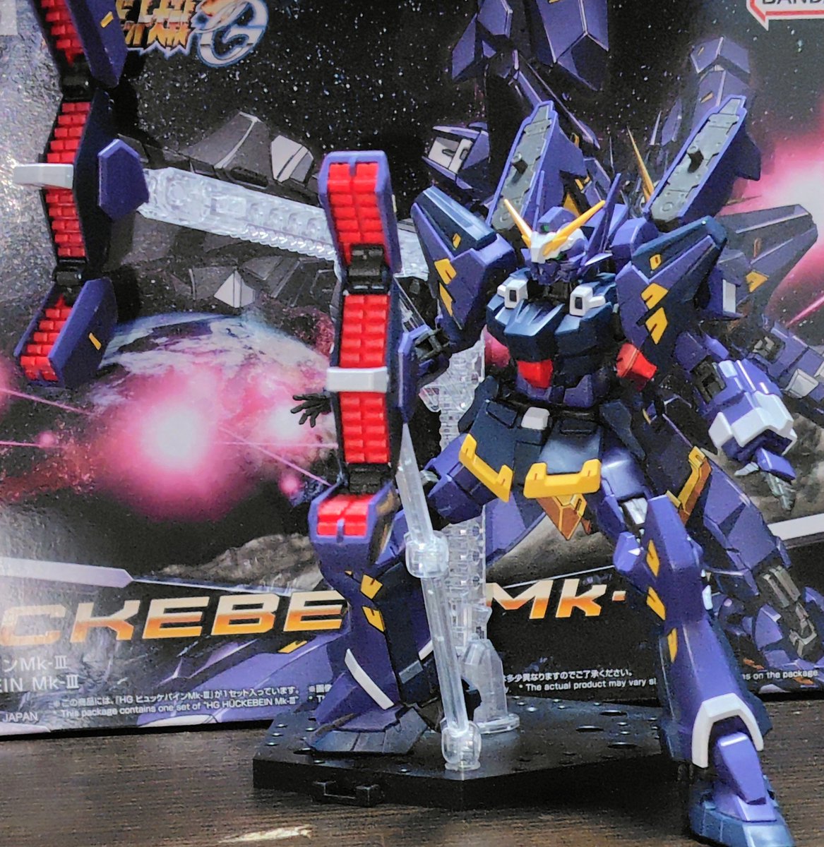 tomoakiplus's tweet photo. ヒュッケバインMK-Ⅲ完成〜
スパロボシリーズの主人公機ですね。
ヒュッケバイン系は良いですねぇ
ボクサーとかガンナーも作らないと。。。

＃プラモデル
＃プラモデル好きと繋がりたい
＃ヒュッケバイン
＃スーパーロボット大戦OG https://t.co/QM4ItnWIkV