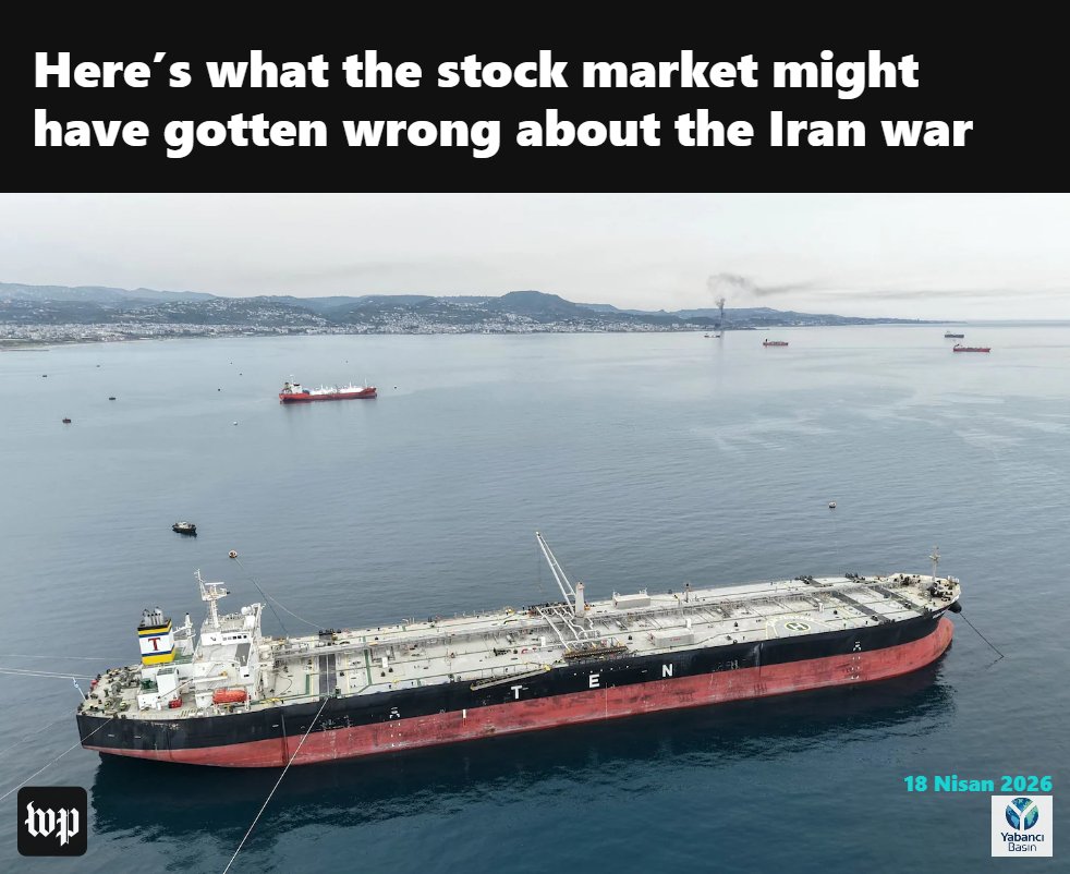 The Washington Post

Piyasalar İran savaşı risklerini hafife alırken enerji krizinin etkileri derinleşiyor

🔹 Hisse senetleri yükselirken petrol fiyatlarının düşmesi İran savaşı risklerinin azaldığı algısını oluşturdu.

🔹 İran ordusu Hürmüz Boğazı’na yeniden kısıtlama