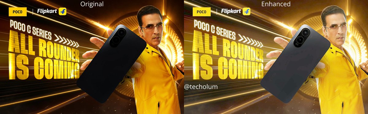 techolum's tweet image. A new POCO C-series phone will launch in India soon.

Enhanced: gamma adjusted for visibility

#POCOCSeries #POCO