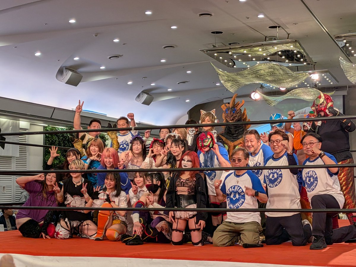 kei05350's tweet photo. ゼルビアのまち
言わずと知れたプロレスのまち

#町田プロレス #アクトレスガールズ https://t.co/T6qf3GtRQp