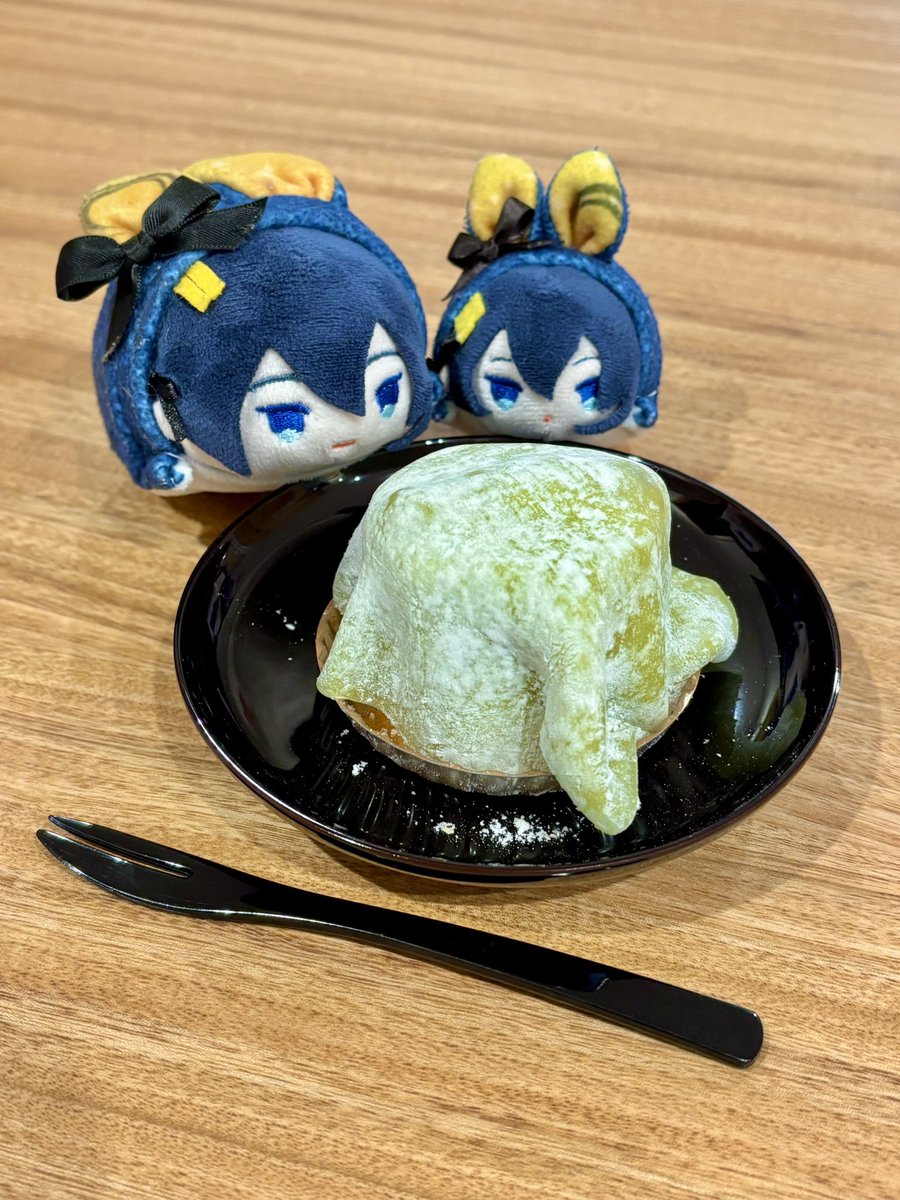 今日、ムース大福、食べた☺️✨
主の、好きな、お菓子屋さんで、売っている、スイーツだぞ✨