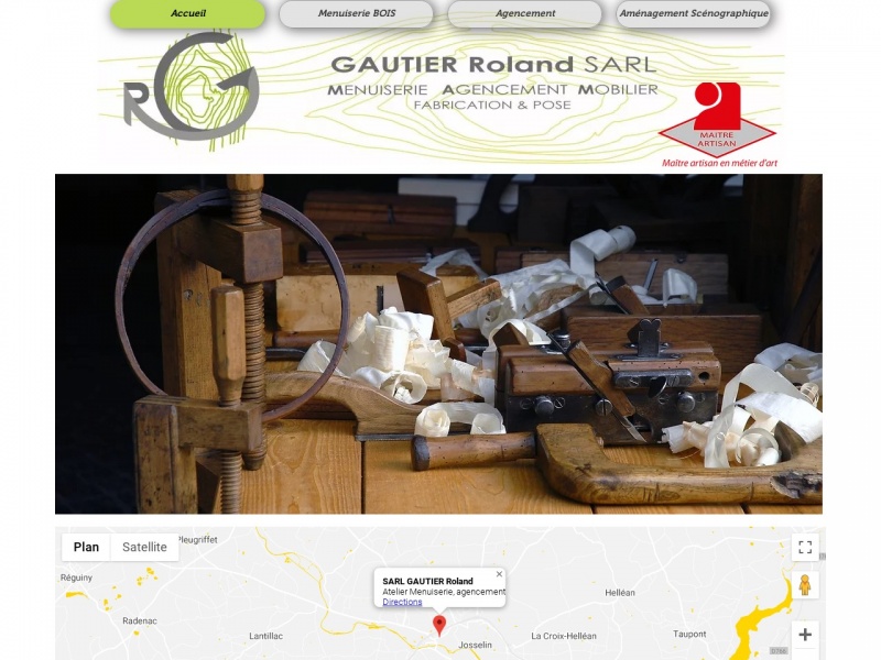 artispat's tweet image. Menuiserie Roland Gautier à #Josselin (#Morbihan) Roland Gautier a repris l'atelier de menuiserie créé par Henri Brogard en 1946. Il réalise les travaux de menuiserie traditionnelle, restauratio...
Suite 👉 artisansdupatrimoine.fr/professionnel/…
#Artisan #Restauration #Patrimoine
