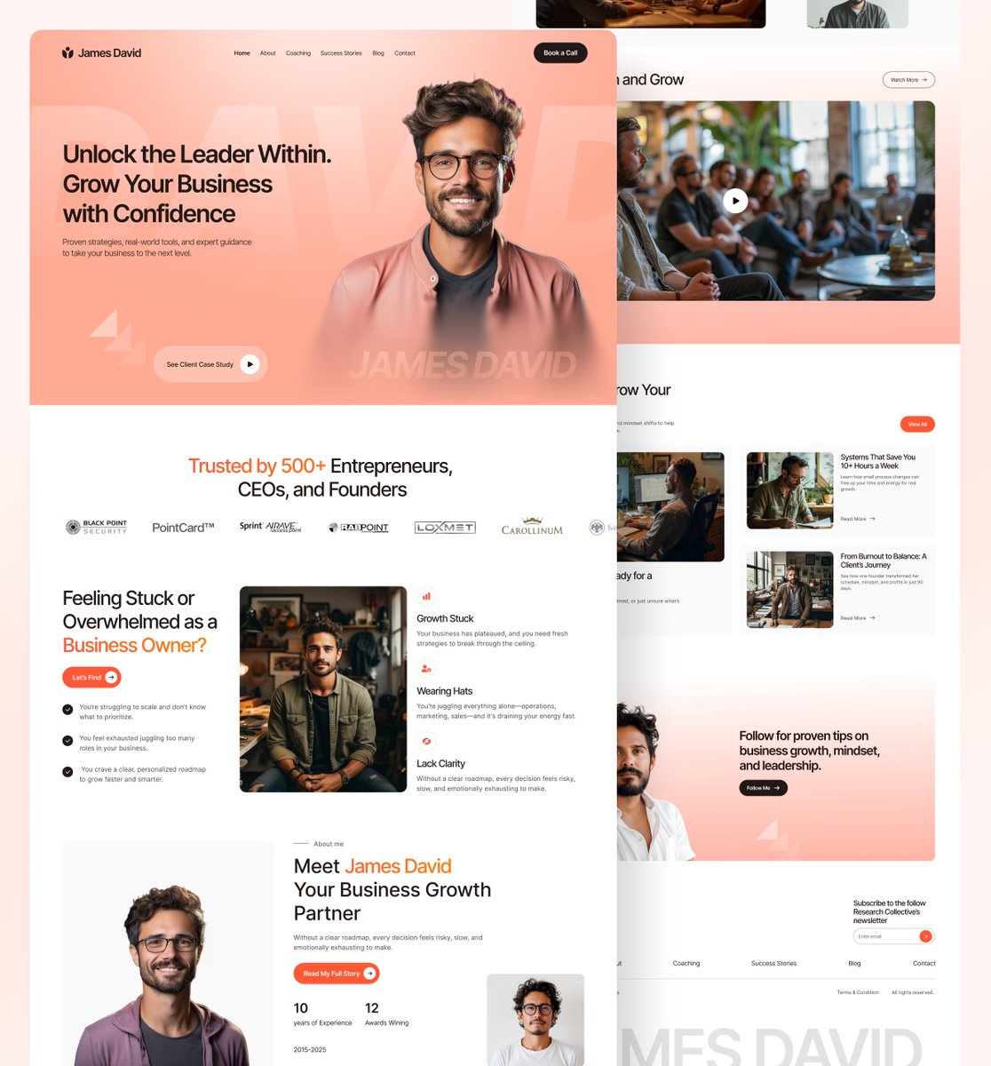 trexalab_agency's tweet image. Personal brand website designed to communicate value, build trust, and drive growth-focused action.

#WebDesign #UIDesign #UXDesign