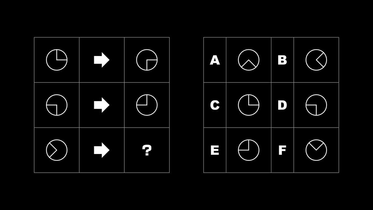 notore_iq_test's tweet image. IQテスト - 第45問
簡単な問題（IQ100未満）

IQ Test - Question 45
Easy Questions (IQ below 100)

#iq #iqtest #iqテスト #脳トレ