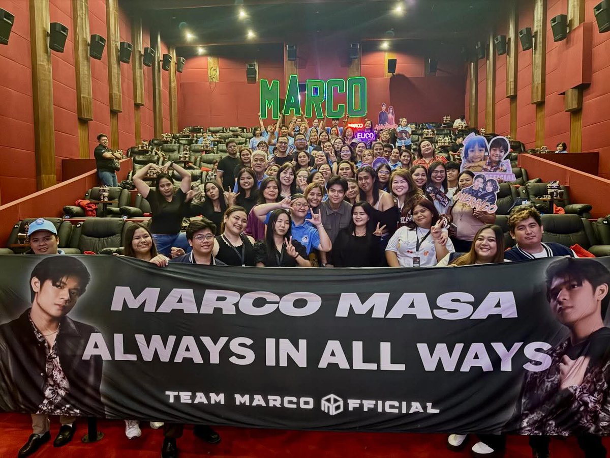 TEAM MARCO OFFICIAL tweet media