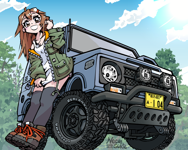 1994 Suzuki Jimny JA11
 #VehicleArt #jimny