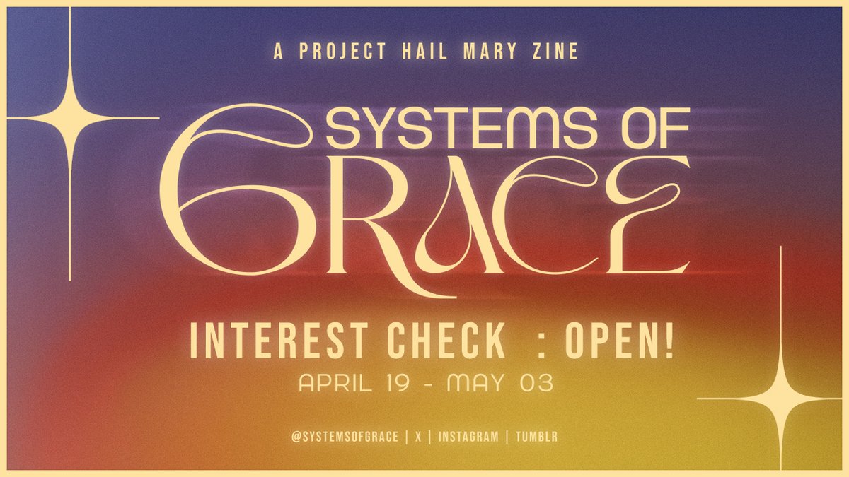 Systems of Grace: A Project Hail Mary Zine tweet media