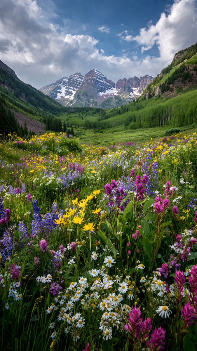 o_inh72714's tweet image. A Peaceful Escape in a Meadow Full of Colour and Fresh Air 🌿🌄
#WildflowerMeadow
#MountainViews
#NatureBeauty
#OpenLandscape