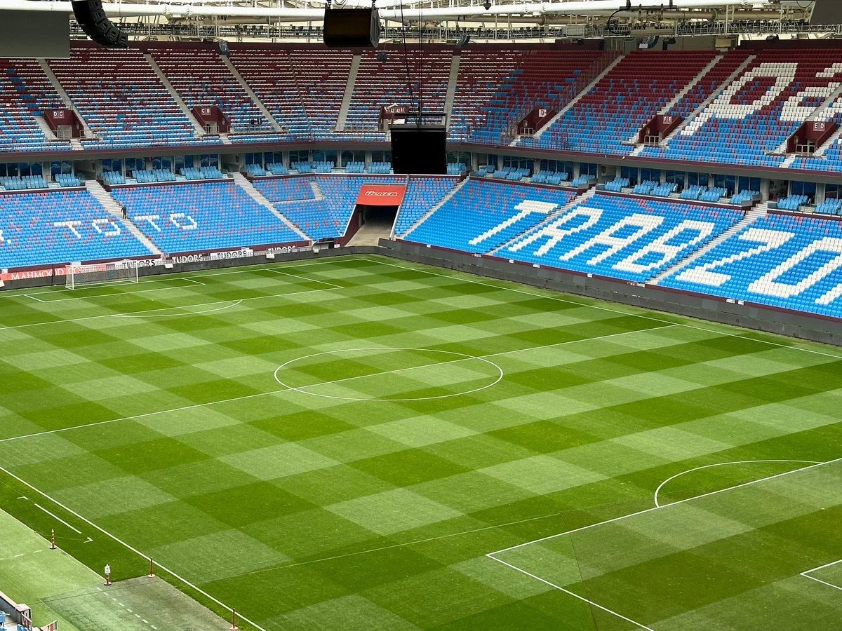 🏟 Trabzonspor hazır, Papara Park hazır...