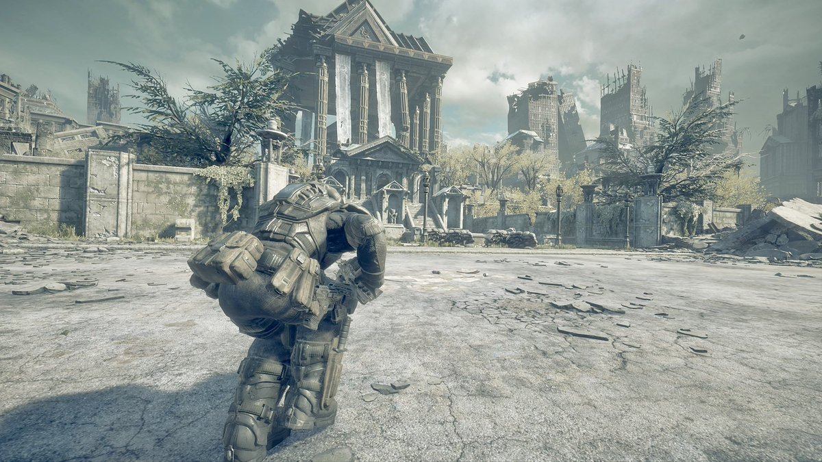 momishinryu's tweet image. 帰ってきた
めちゃくちゃ綺麗になってる…！
#Gears of War: Reloaded