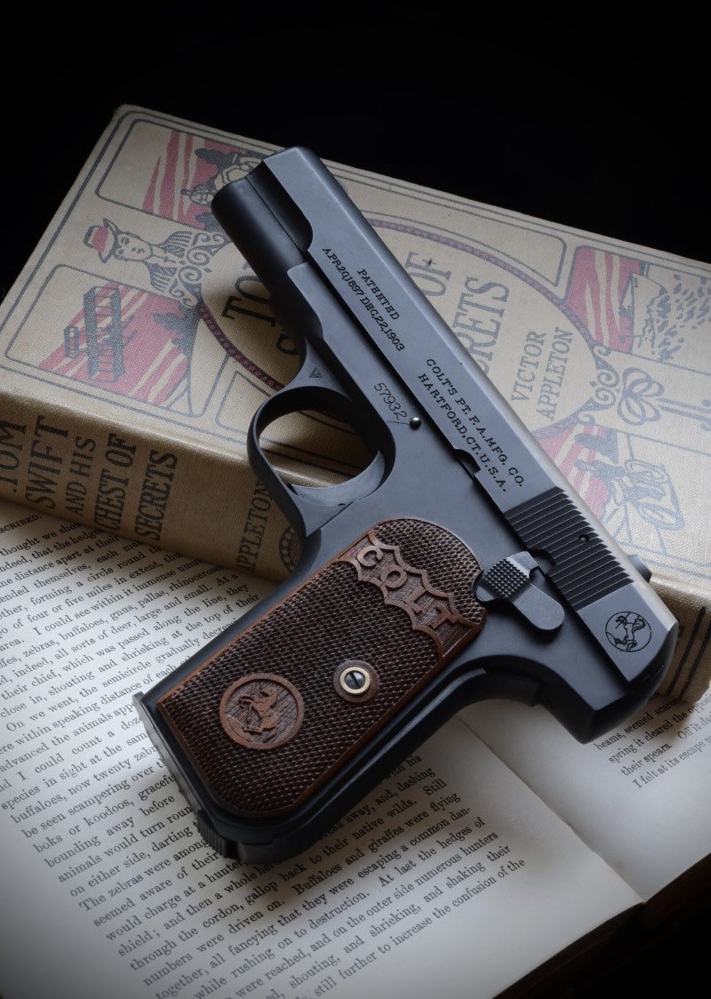 buhibuh18284242's tweet image. 今夜のトイガン（モデルガン）

CAW
Colt .32AUTO 1st

初期のコルトM1903ポケットハンマーレスですよ～
通称コルトポケット
カミナリグリップも泣かせるぜ！

#トイガン
#モデルガン
#colt