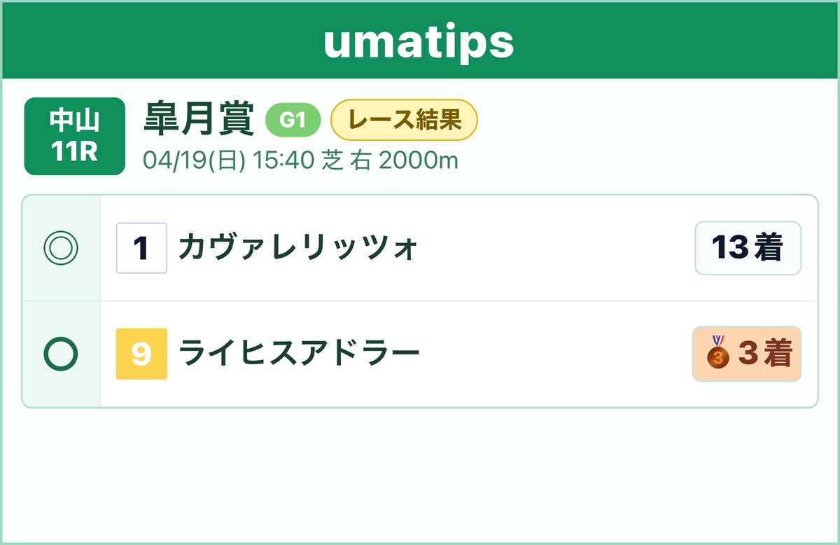 UmaTips tweet picture