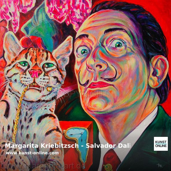 KUNSTONLINE_COM's tweet image. ❤️ Margarita Kriebitzsch - Salvador Dali with Ocelot ❤️ 
shortlink.store/svsfqihy1jyq #kunst #künstler #kunstwerk #kunstsammler #kunstkaufen #kunstgalerie #kunstausstellung #kunstszene #kunstgalerie #kunstonline