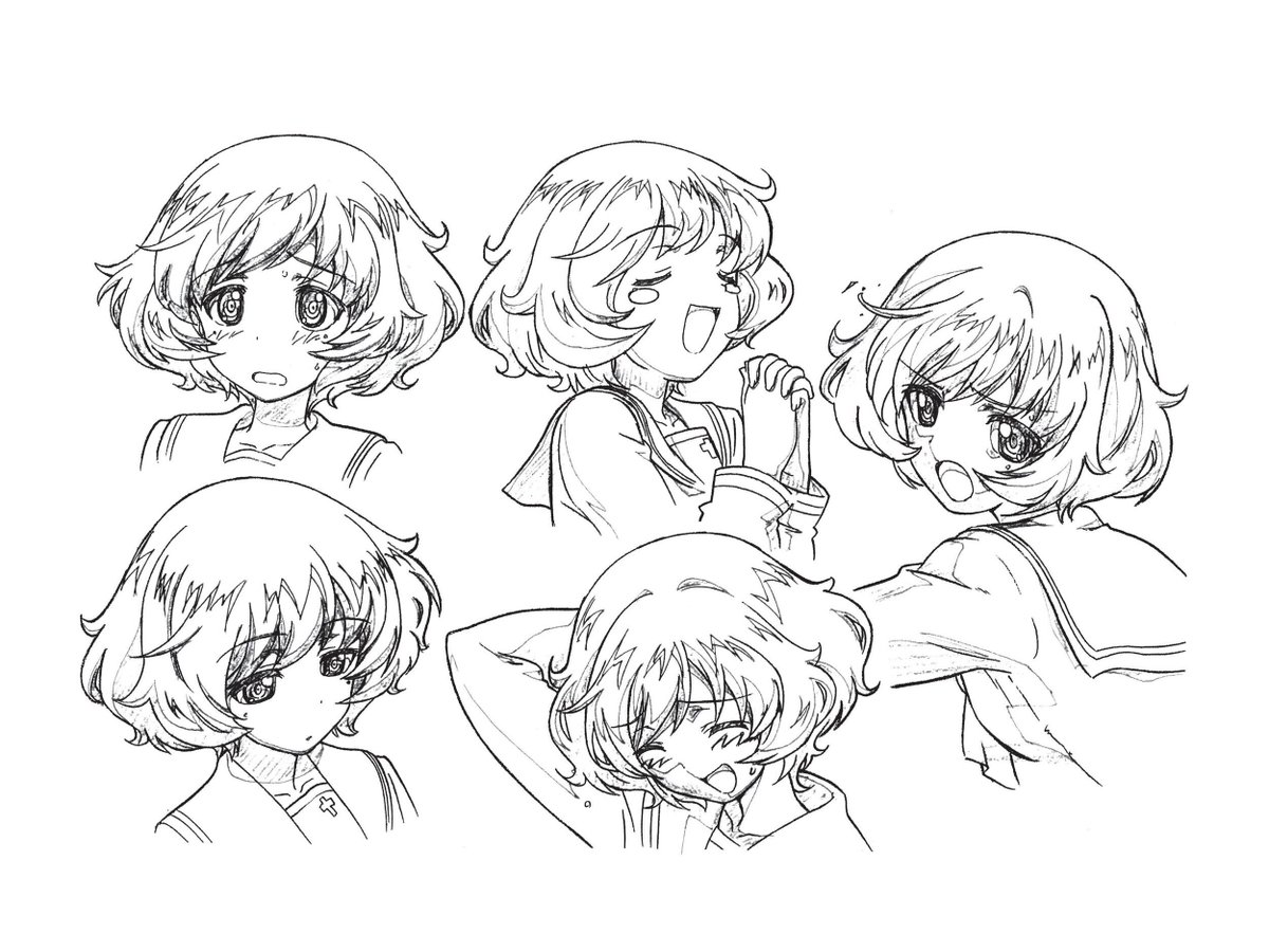 CDReferences's tweet image. Art of Girls und Panzer →  buff.ly/qoCLYGO

#animation #conceptart #modelsheet #characterdesign #visdev