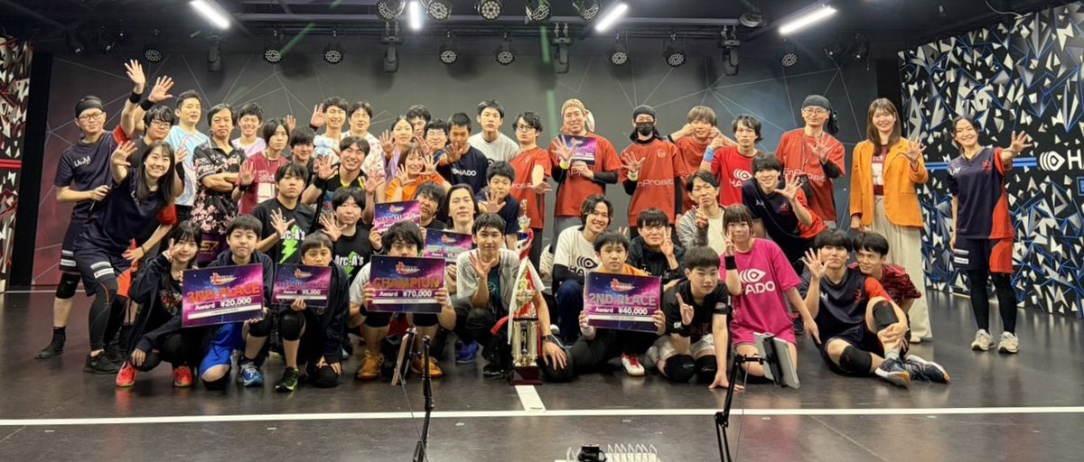 HIBANA / HADO team tweet media