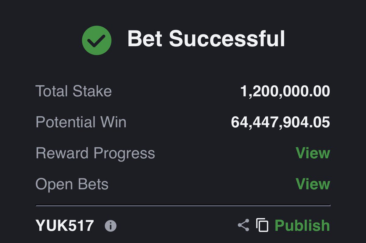 onlyMrRich's tweet photo. 1.2M STAKED TO WIN 64.4M🧙🏿
20K TO FIRST 60 REPOSTS❤️ https://t.co/M0kBepWv5V