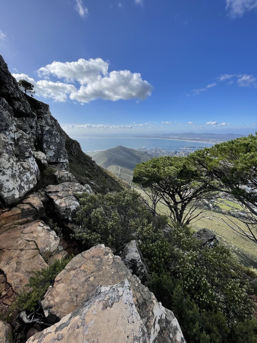 HugoLuyt's tweet photo. @ianmiles Cape town harbour and Bloubergstrand in the distance https://t.co/nlSo1EMCqf