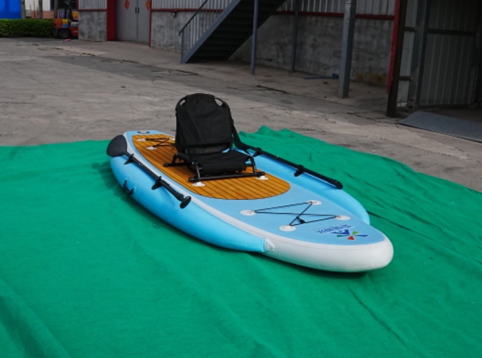 QIYiInflatable's tweet image. 🏝️ Sit-back inflatable paddle board! With comfy seat &amp;amp; paddles, perfect for lakeside relaxation. Great for rentals &amp;amp; summer fun. DM us for factory prices! 
haiyiamusement.com
#InflatableSUP #LakesideVibes #RentalBusiness