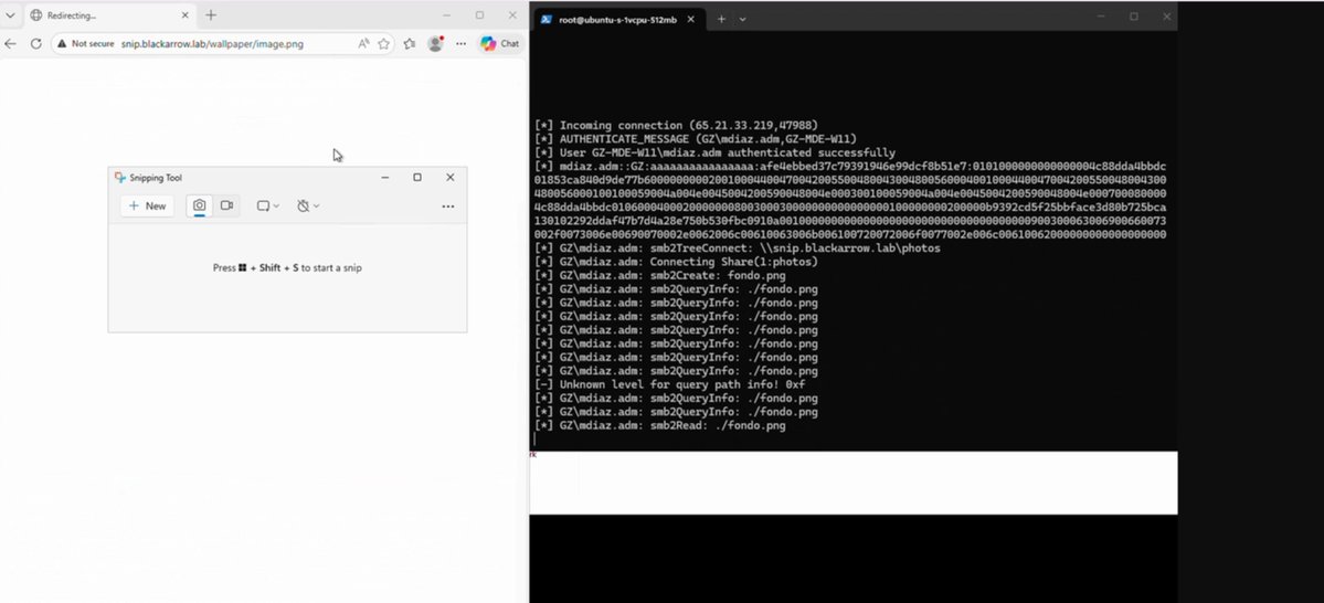the_yellow_fall's tweet image. Detailed PoC and exploit code are now public. See how the Windows Snipping Tool can leak NTLM hashes and how to patch the flaw.

#CVE #SnippingTool #WindowsSecurity #NTLM #PoC #Exploit #InfoSec #microsoftaitour 
securityonline.info/windows-snippi…