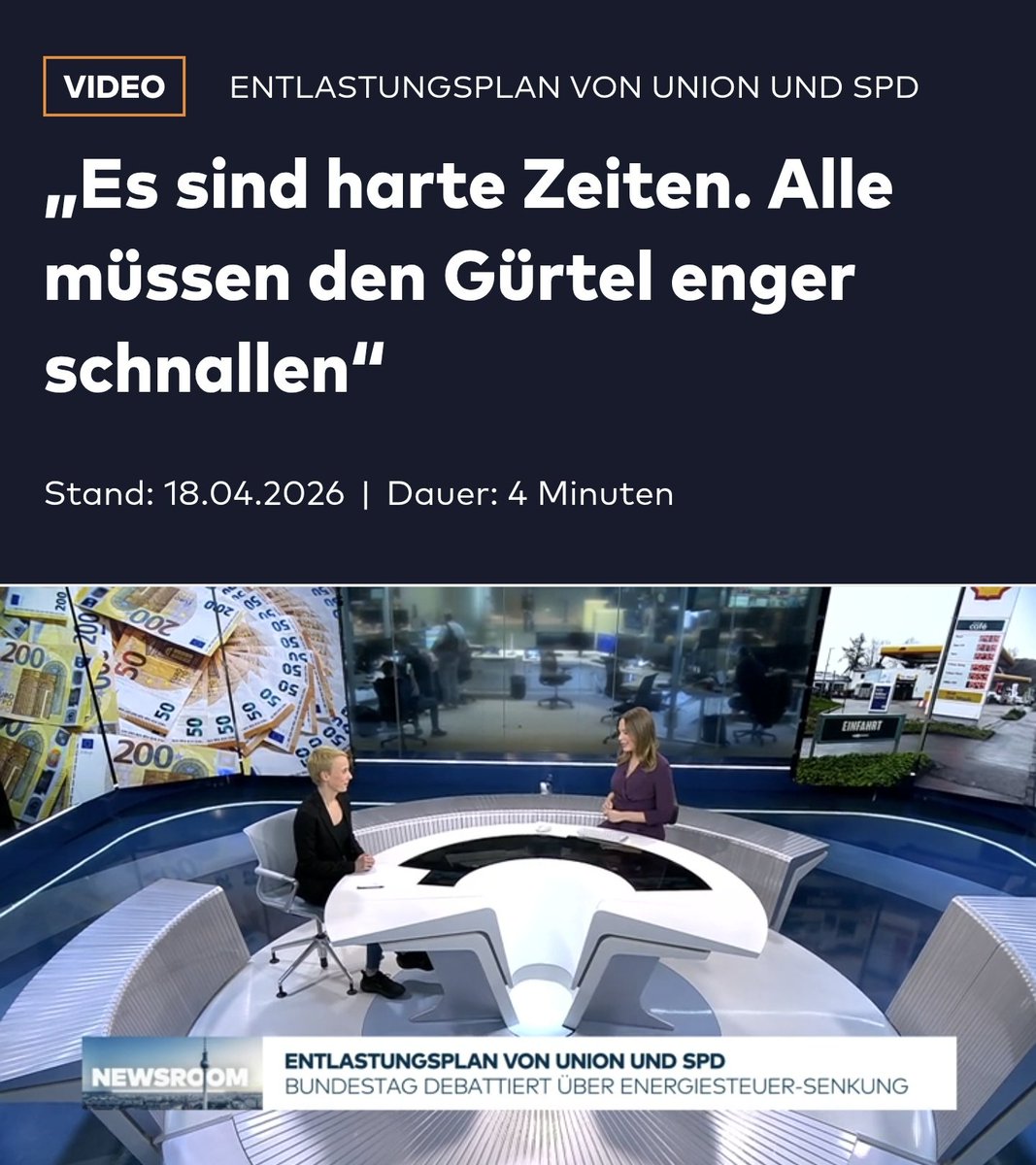 Jan___Richter's tweet photo. Wir müssen den Gürtel enger schnallen, damit es den Politikern besser geht? https://t.co/ZS4FYkUSSW