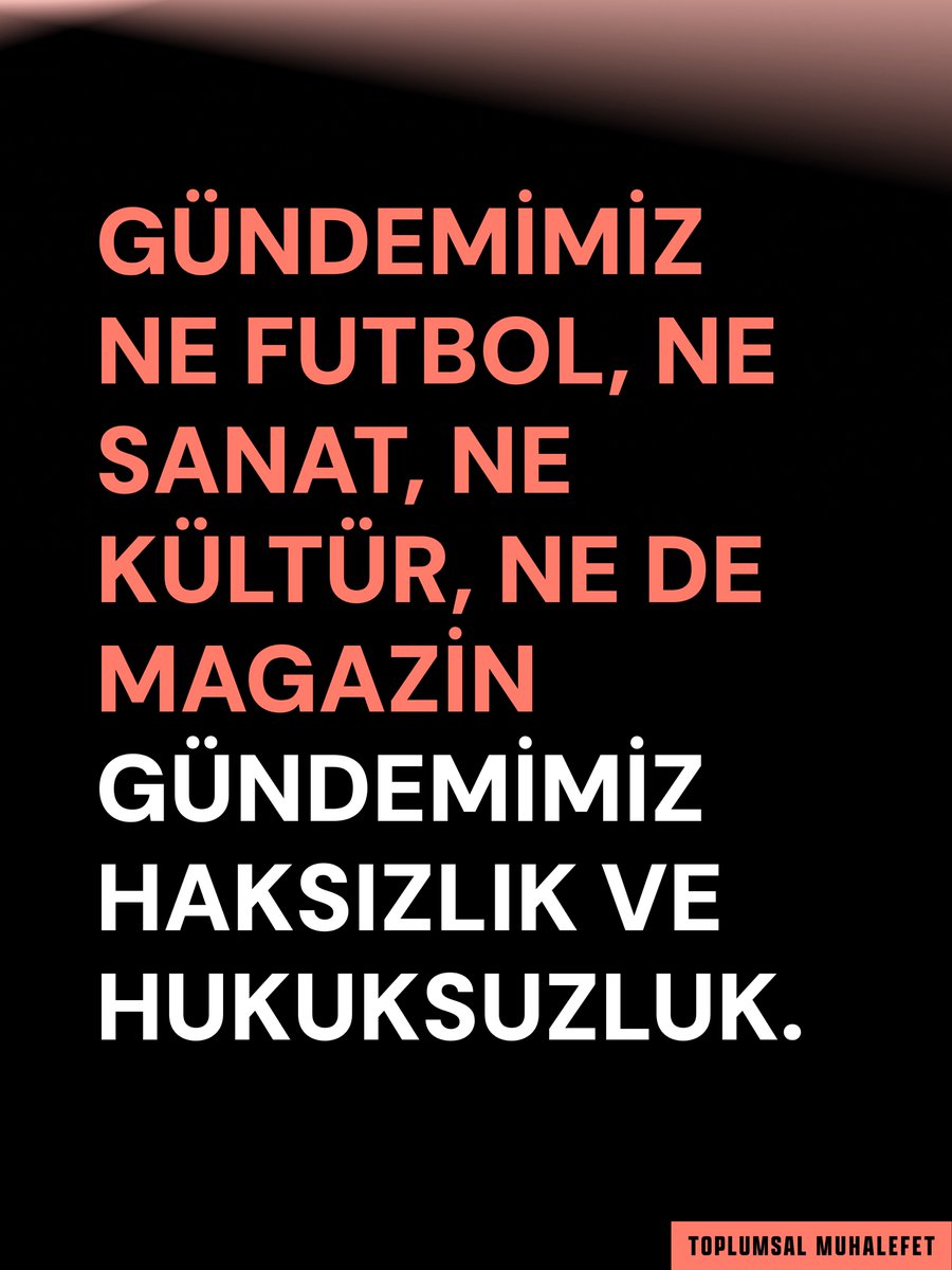 Toplumsal Muhalefet tweet media