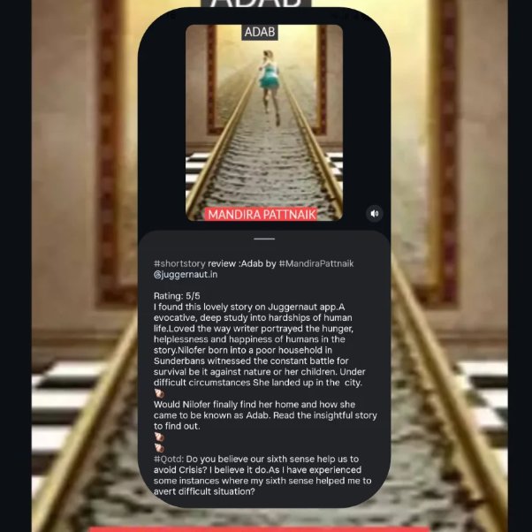 MandiraPattnaik's tweet image. Discovered a 2019 #review of one of my earliest short stories published in @juggernautbooks that year on Insta (I only joined Insta in 2024)! Being a writer is great 😭