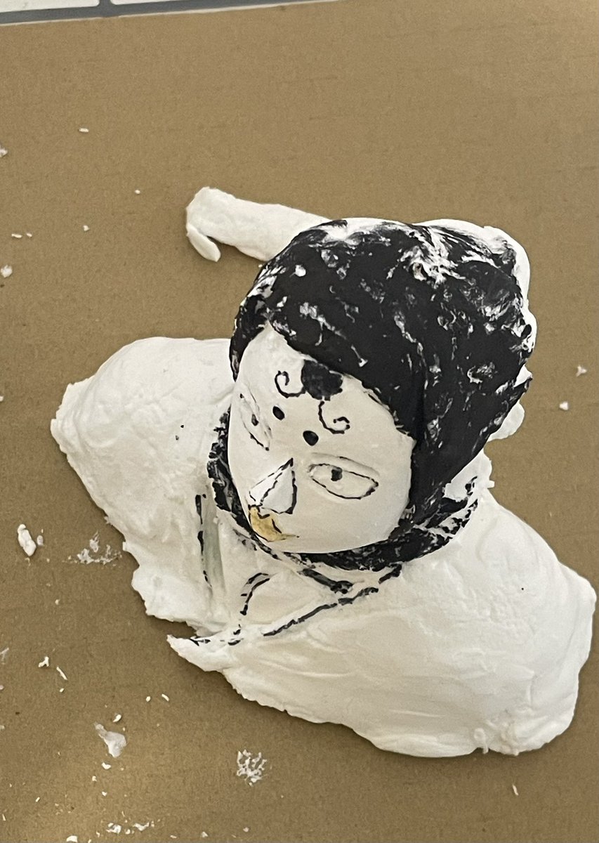 えっ　結構イケメンですね　みんなも照🌠ゲットじゃぞ（百均の紙粘土）