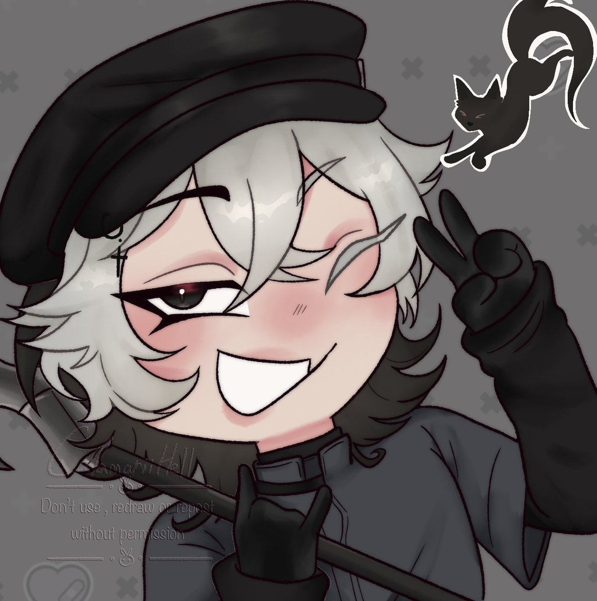 calamariihell's tweet image. Chibi icon commission for @A781479 featuring his ADWD 2 MC

I love Onyx, he's so silly hope i did him justice :3

#vgencomm #ADWD #adatewithdeath