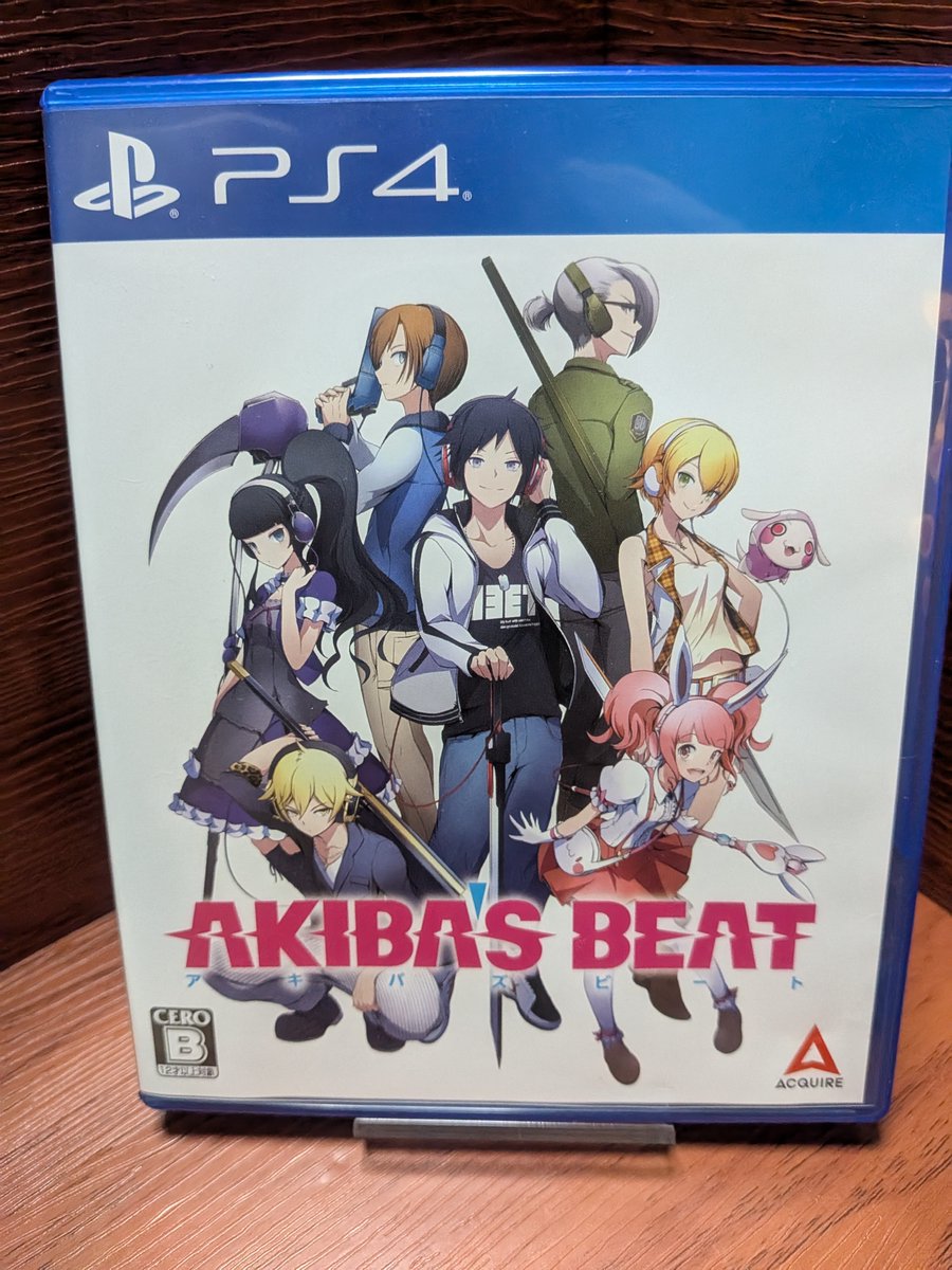 SakuraUo_tw's tweet image. ゲーム名：AKIBA'S BEAT
購入金額：220円
機種：PS4
ジャンル：ARPG
ゲーム内容：アクワイアより発売。
秋葉原を舞台に「妄想」に侵食された現実と戦うアクションRPG。リズム感溢れる戦闘システムと、現代的なアキバの街並みが再現されている。服は脱がせない( ;∀;)
#PS4
