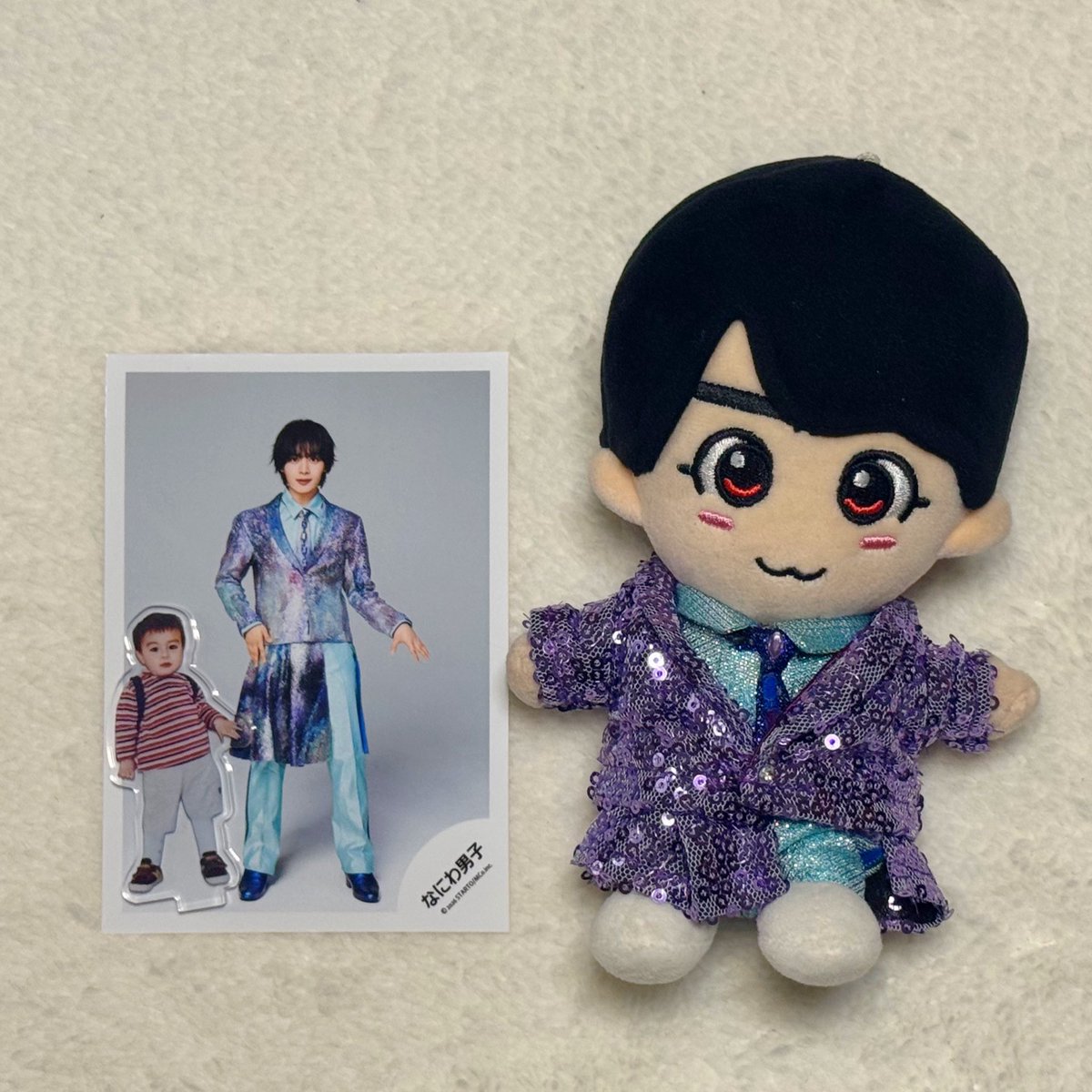 おちびりゅちぇ🧡👶🏻
かわいすぎて最高😍
アルファ衣装のアクスタもうれしい🥹
丈くんありがとう💙

 #なにわ男子 
 #大西流星