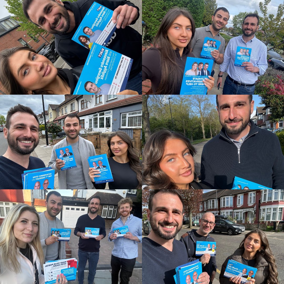 Great campaigning in Enfield over the last few days! Special thanks to my very good friend <a href="/RyanHensonUK/">Ryan Henson</a> for joining us!