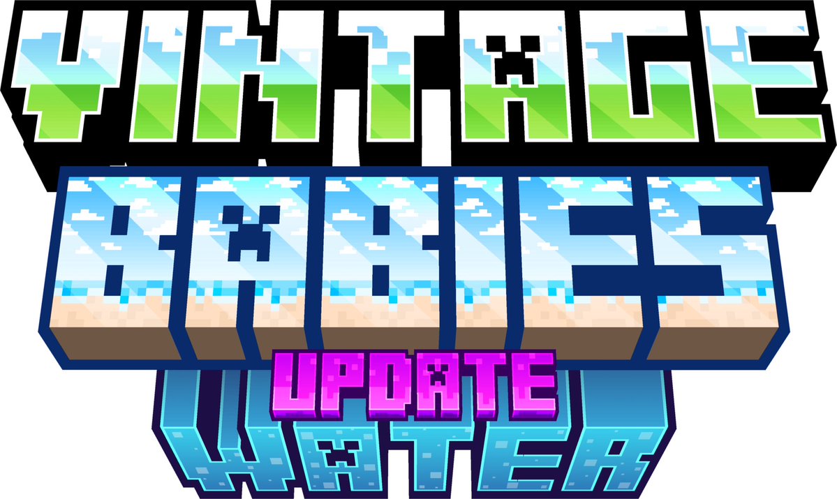 NoVoint's tweet image. Vintage Babies Water Update will be releasing this month after the pack releases!
#minecraft #minecraftlive