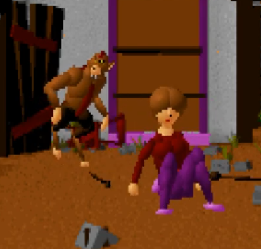 that stupid wolf from ecstatica that i hate