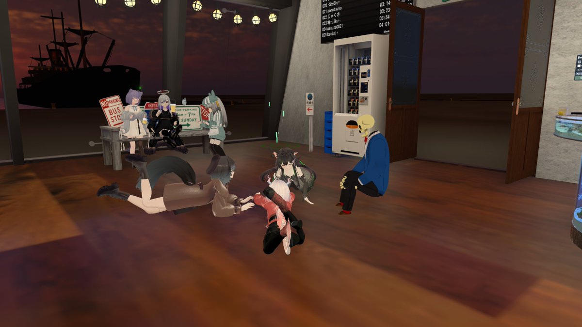 瑠璃憩港湾待合所 tweet media