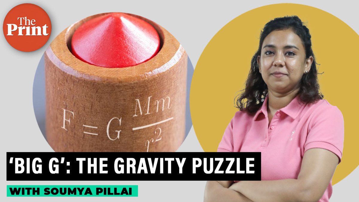 ThePrintIndia's tweet photo. Gravity keeps the Moon in orbit and shapes the universe. But scientists still don’t know its exact strength. A new experiment in the Swiss Alps is trying to measure the mysterious constant known as “Big G”, explains @soumya_pillai in #PureScience

https://t.co/blyZzygfLG https://t.co/YXtNPYCKUt