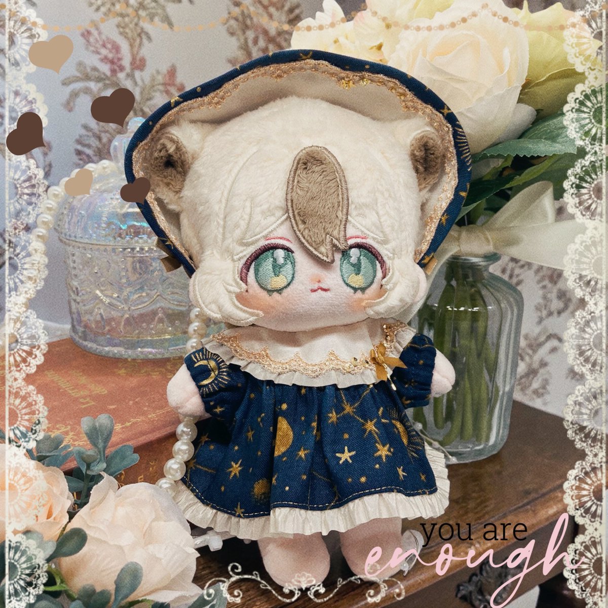 抽選販売でのご縁をいただきみつばちハニー様の星屑お洋服をお迎えさせていただきました！
本当に素敵なお洋服でご縁があり本当にうれしいですありがとうございました😭　
 #ミツバチノスノフク