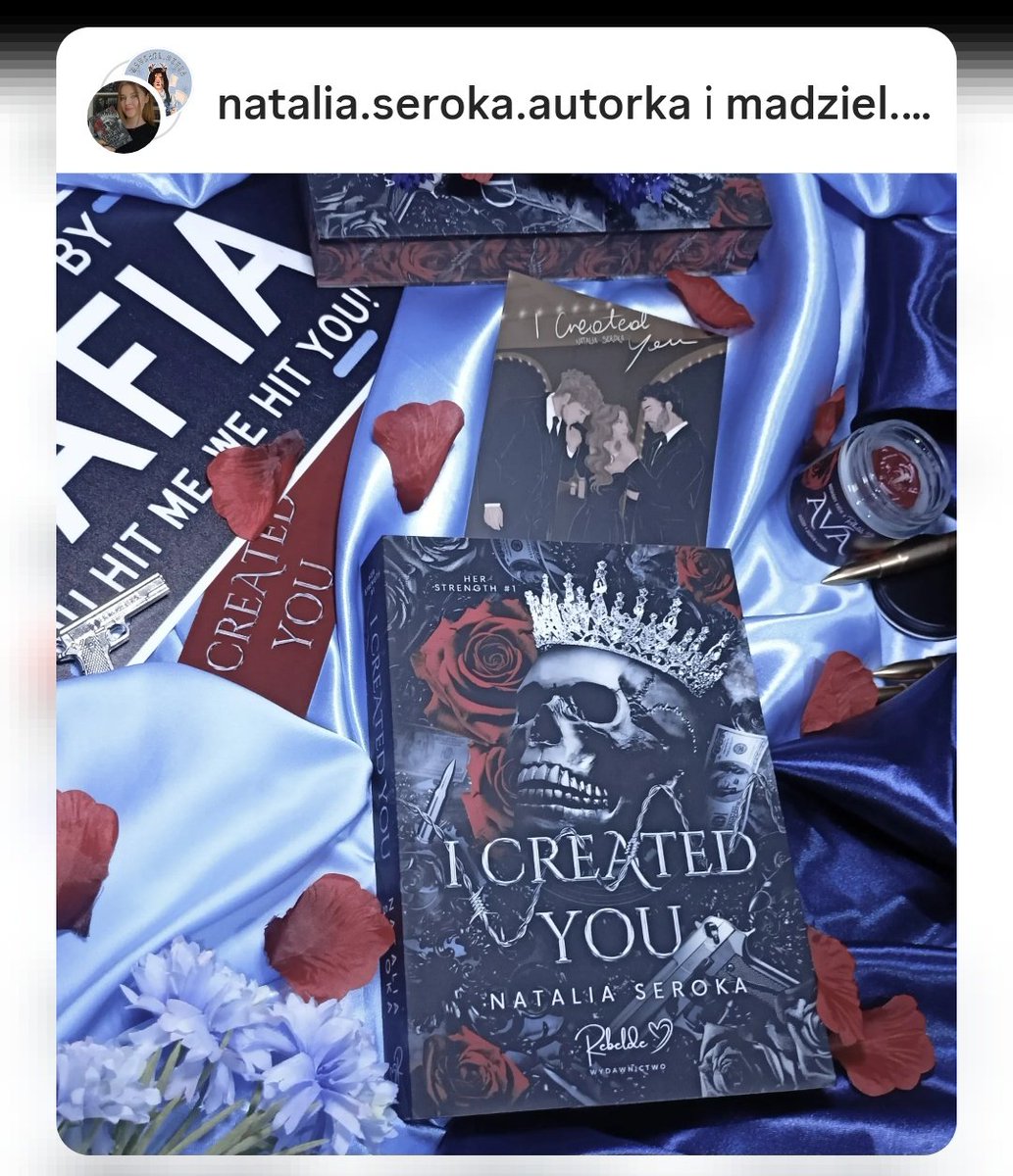 Recenzja patronacka na profilu! Mam nadzieję, że wpadniecie i zostaniecie coś po sobie. 
+ Szykujcie się na połowę maja tak w sekrecie...🤫
#ICreatedYouHS #twitteroweksiążkary