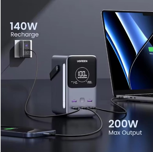 shopping_soma's tweet image. "300W power ebong 48,000mAh capacity—SOS mode shoho paben ultimate backup solution!"
Buy - s.click.aliexpress.com/e/_c4lTGEyp

#UGREEN
#PowerBank2026
#PortablePower
#TechGear
#OutdoorEssentials