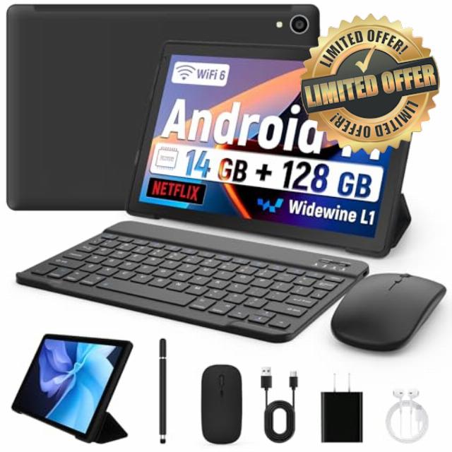 warehouseoffers's tweet image. #Whitedeer 10 inch Tablet Android 14, 14(4+10) GB+128GB, Octa-Core Tablet, 800 * 1280 HD丨WiFi 6丨BT 5.0丨5000mAh丨5MP+8MP, Widevine L1, Tabl...
#SaverDeal #SuperSaverDeal #Tablets
🔗 warehousediscounts.uk/l/zrd