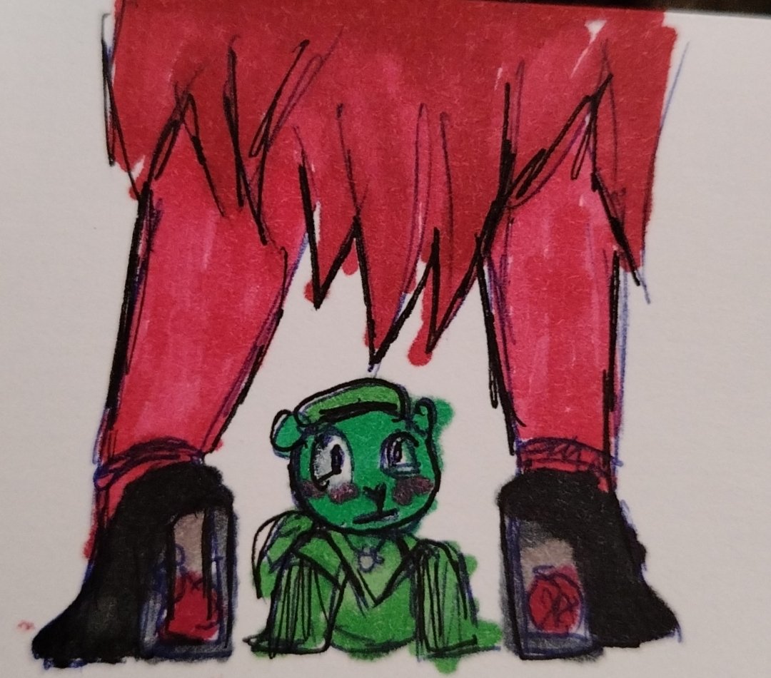 AmurMadam64260's tweet image. Люблю необычные каблуки на туфлях #happytreefriends #flaky #flippyhtf #fliqpy