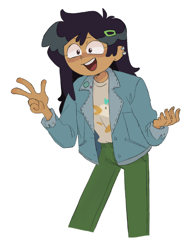 Snuwix010's tweet photo. Marcy, original author @Byubiyubi 
#marcywu #amphibia https://t.co/cEVfX6ha09