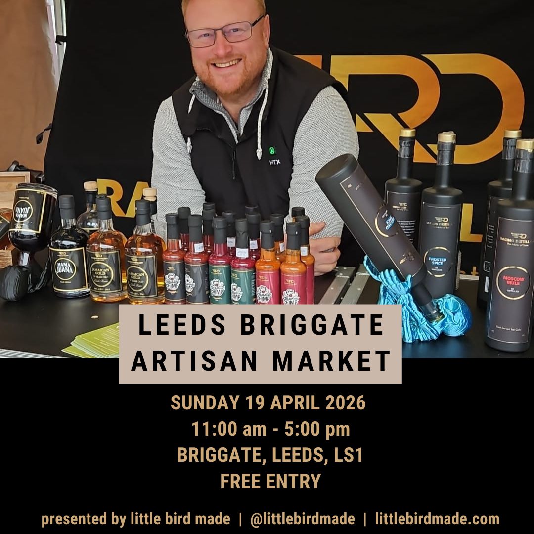 Barneysfarmfood's tweet image. All ready here in @VisitLeeds Briggate with Little Bird Markets from 11 till 5.
#barneysfarmhousefoods #leeds #yorkshire #littlebirdmade #baking #preserves #April2026 #homemade