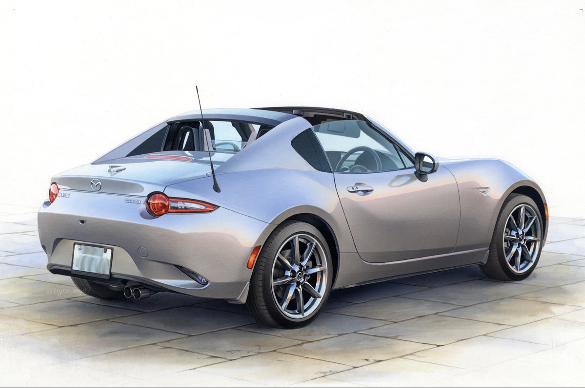 #クルマやバイクを描いてる人は見せびらかしましょう