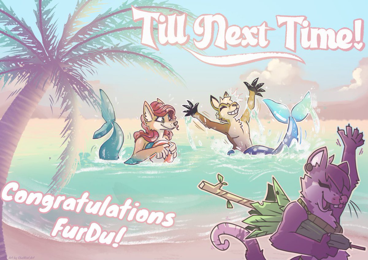 melbfurcon's tweet photo. Congratulations @FurDUcon on another amazing con. We wave you goodbye for now but can’t wait to sea you again next year. https://t.co/u34QFAHJgP