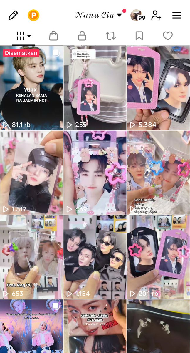 aktif banget dagangannya pertanda apasih? 
ticketing FM NCT JNJM akhir bulan woe 🤣
mampir kak ke akun mungil ku pasti butuh banget dong cahol yg lucu lucu super murah jugaa buat nanti ketemu bias ☺️